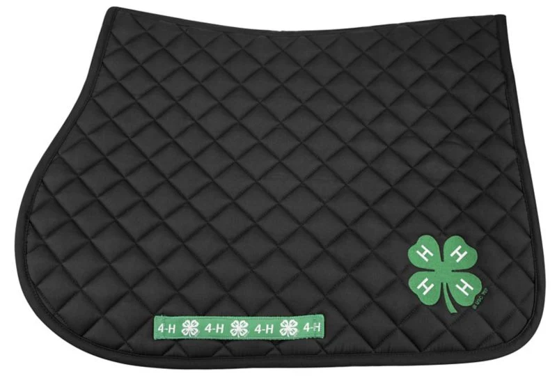 4-H Premium All Purpose Embroidered Saddle Pad