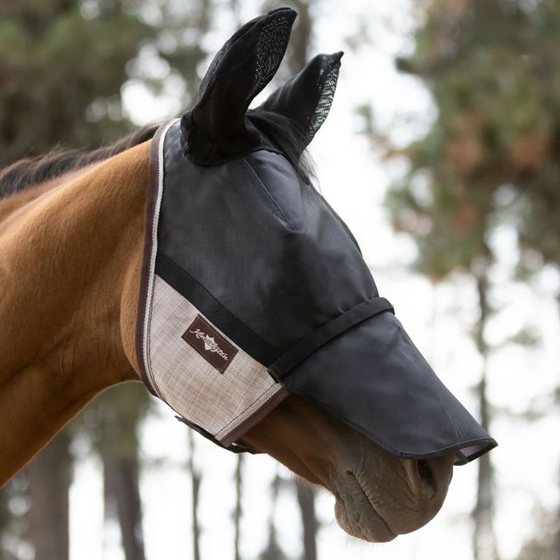 90% UViator Fly Mask CatchMask Ears and Nose