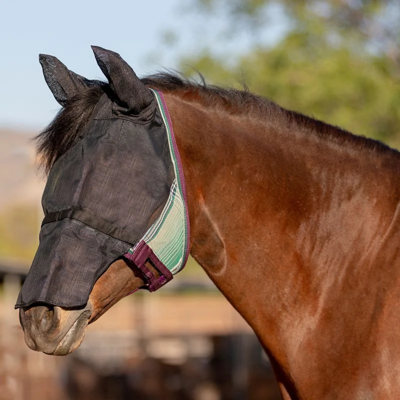 90% UViator Fly Mask CatchMask Ears and Nose