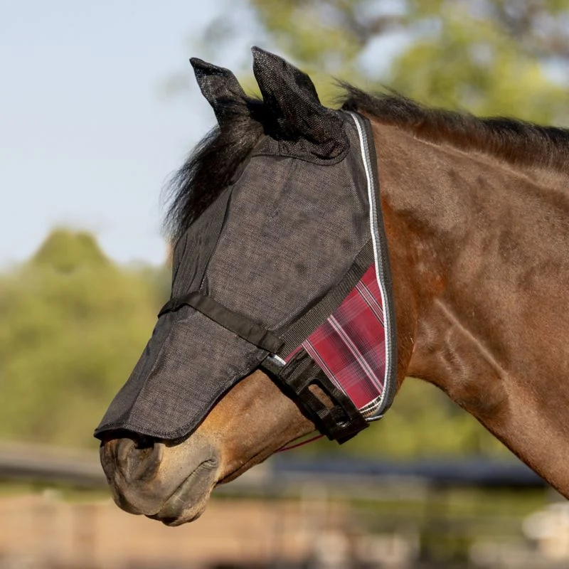 90% UViator Fly Mask CatchMask Ears and Nose