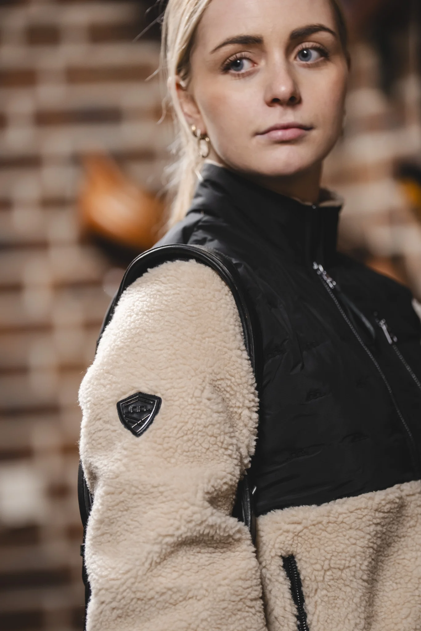 AA Lorenza Zip Through Borg Fleece