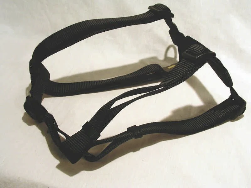 Adjustable Comfort Dog Harness 1 X30-40 Black