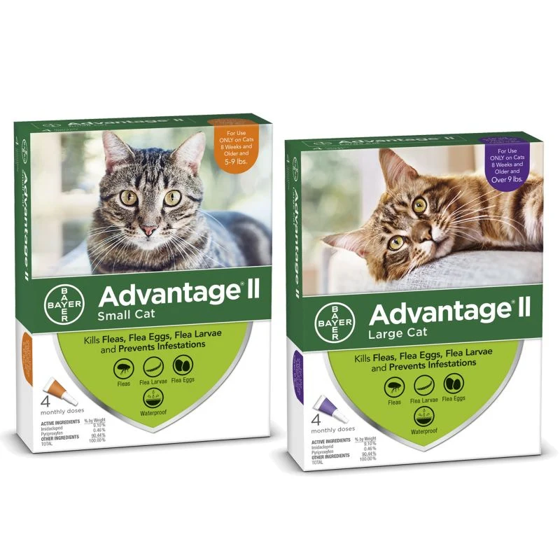 Advantage II for Cats 6-Month Supply