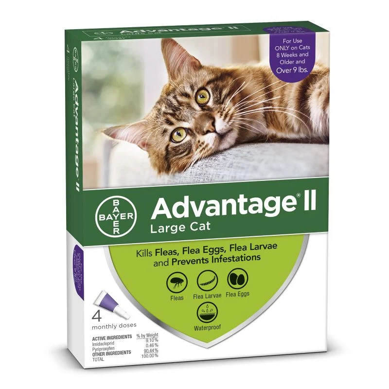 Advantage II for Cats 6-Month Supply