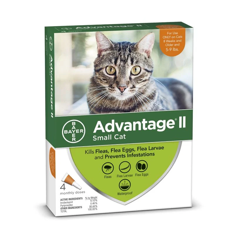 Advantage II for Cats 6-Month Supply