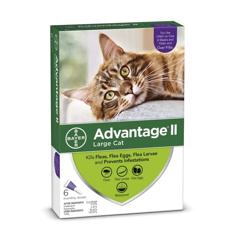 Advantage II for Cats 6-Month Supply