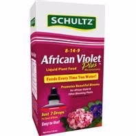 African Violet Plus Liquid Plant Food 8-14-9 4 oz