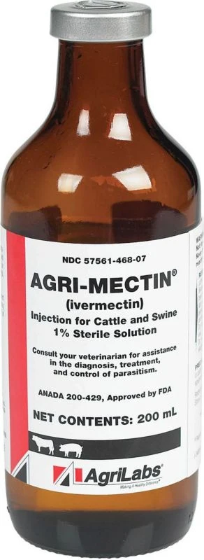 Agri-Mectin Injection for Cattle and Swine