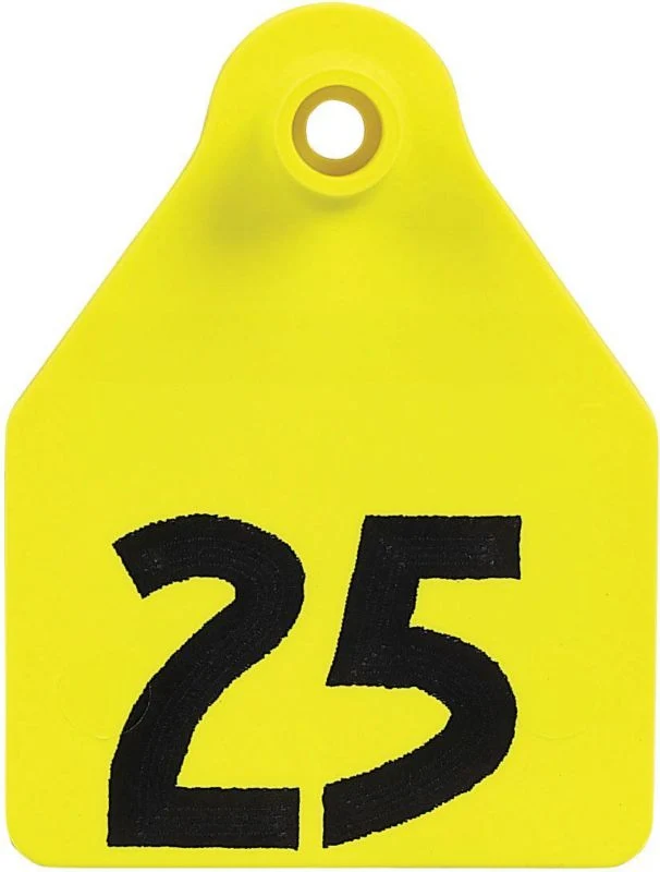 Agrilabs Large Agritag Tag Blank. 25 Pack Green