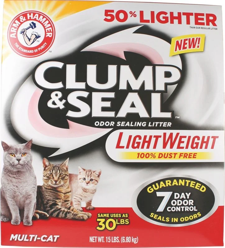 AH AH Clump / Seal Multi-Cat Lightwt Litter 15lb