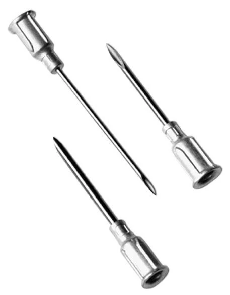 Aluminum Hub Disposable Needle 14 Ga. X 1.5 In