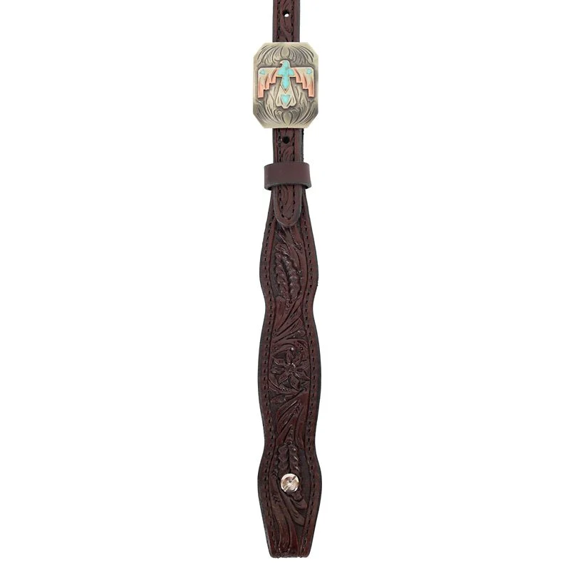 2102-circle-y-great-oak-one-ear-headstall-2.webp Circle Y Great Oak One Ear Headstall