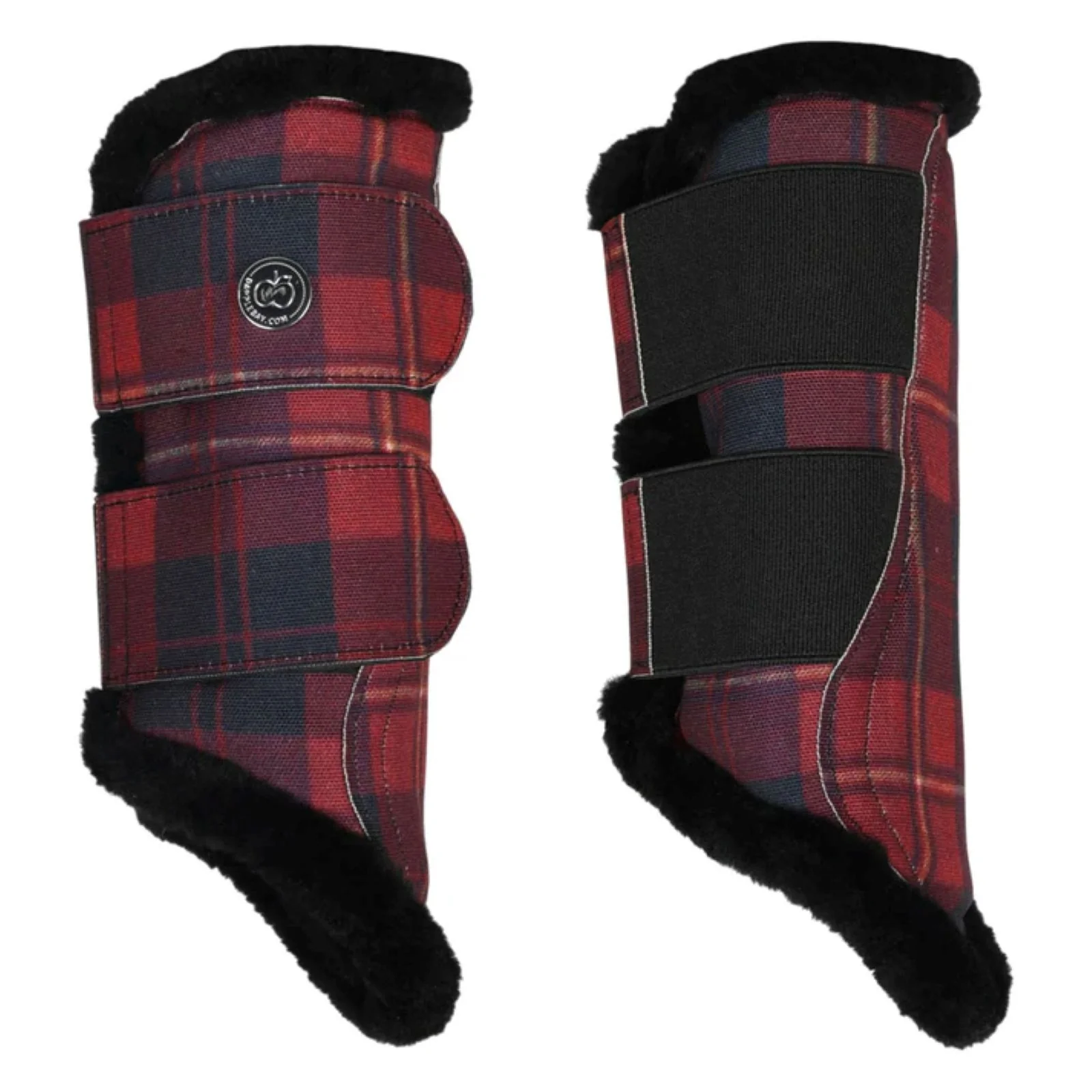 2450-dapplebay-holiday-plaid-brush-boots-1.webp Dapplebay Holiday Plaid Brush Boots