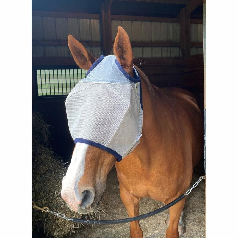 2502-defender-fly-mask-with-reflective-trim-3.webp Defender Fly Mask with Reflective Trim