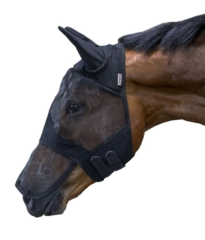 2506-defender-long-nose-fly-mask-with-ears-1.webp Defender Long Nose Fly Mask with Ears