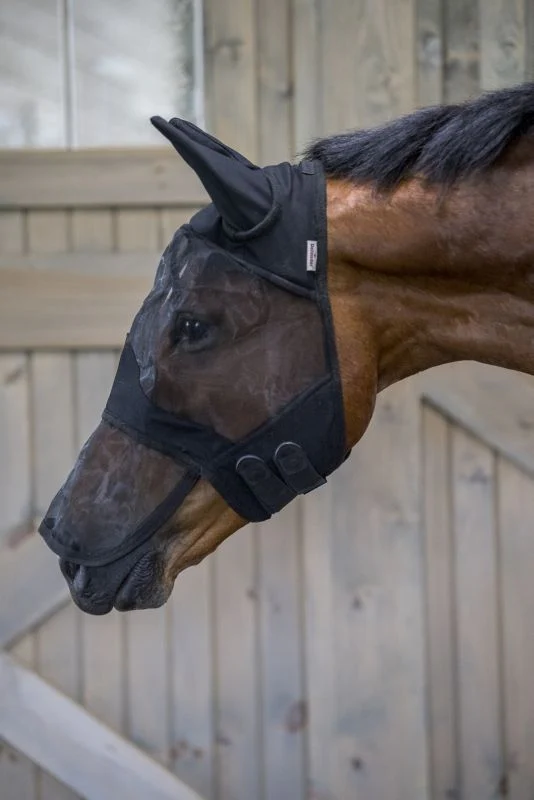 2506-defender-long-nose-fly-mask-with-ears-3.webp Defender Long Nose Fly Mask with Ears