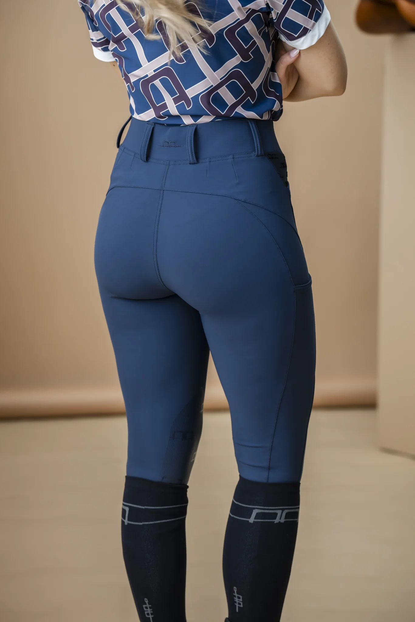 Alessandro Albanese Ladies Fina Knee Grip Hybrid Breeches