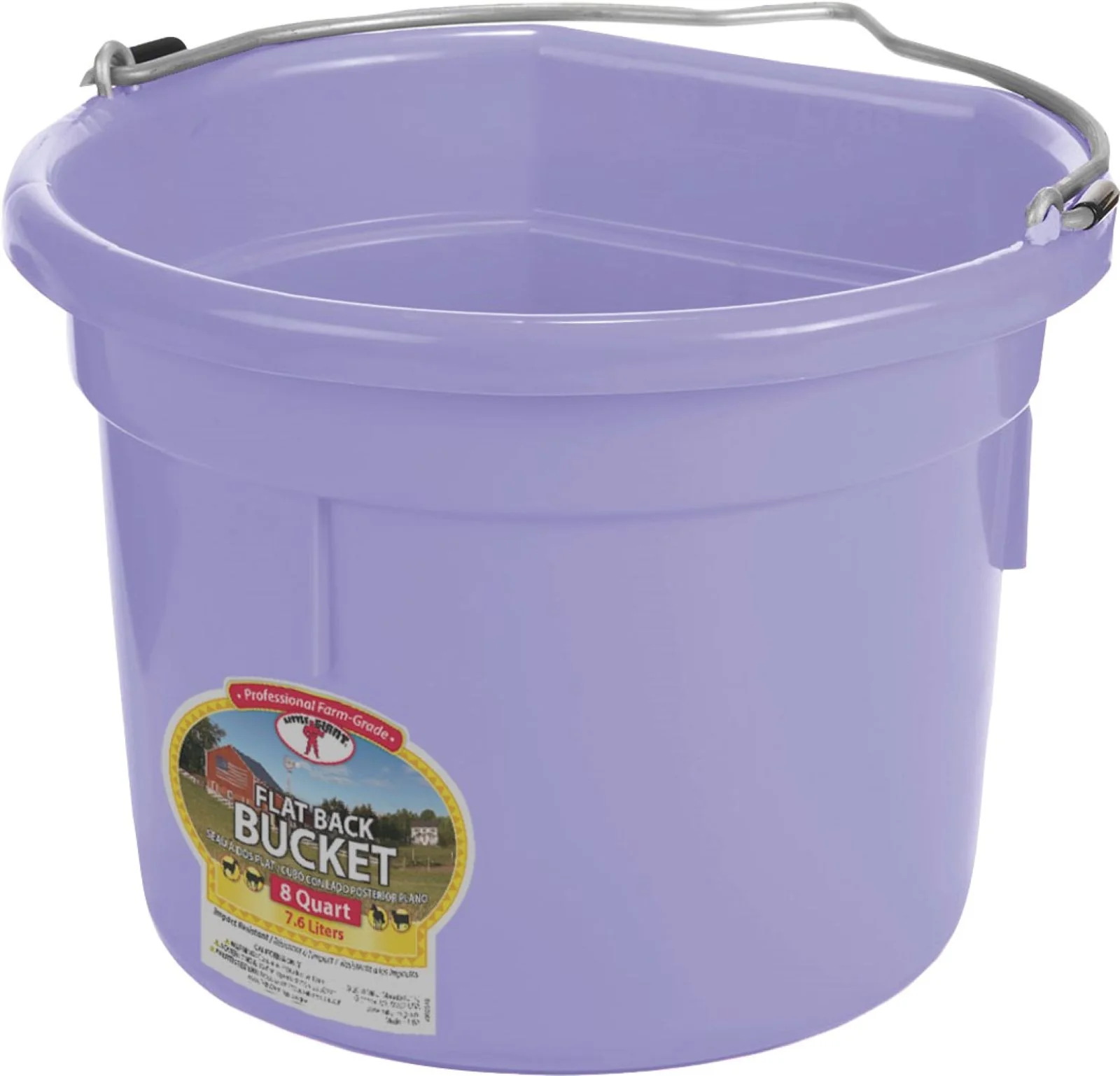 Flatback Bucket For Goats/Sheep/Miniature Horses