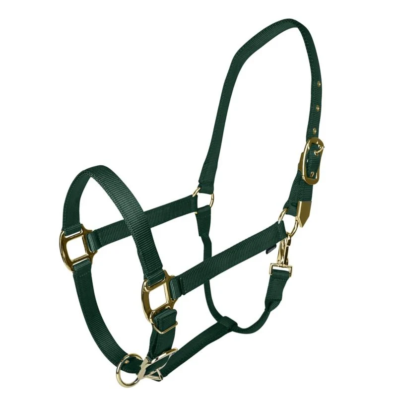 Gatsby Gold Adjustable Nylon Halter