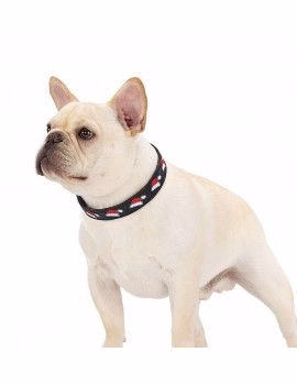 4774-halo-santa-hat-leather-dog-collar-1.jpg Halo Santa Hat Leather Dog Collar