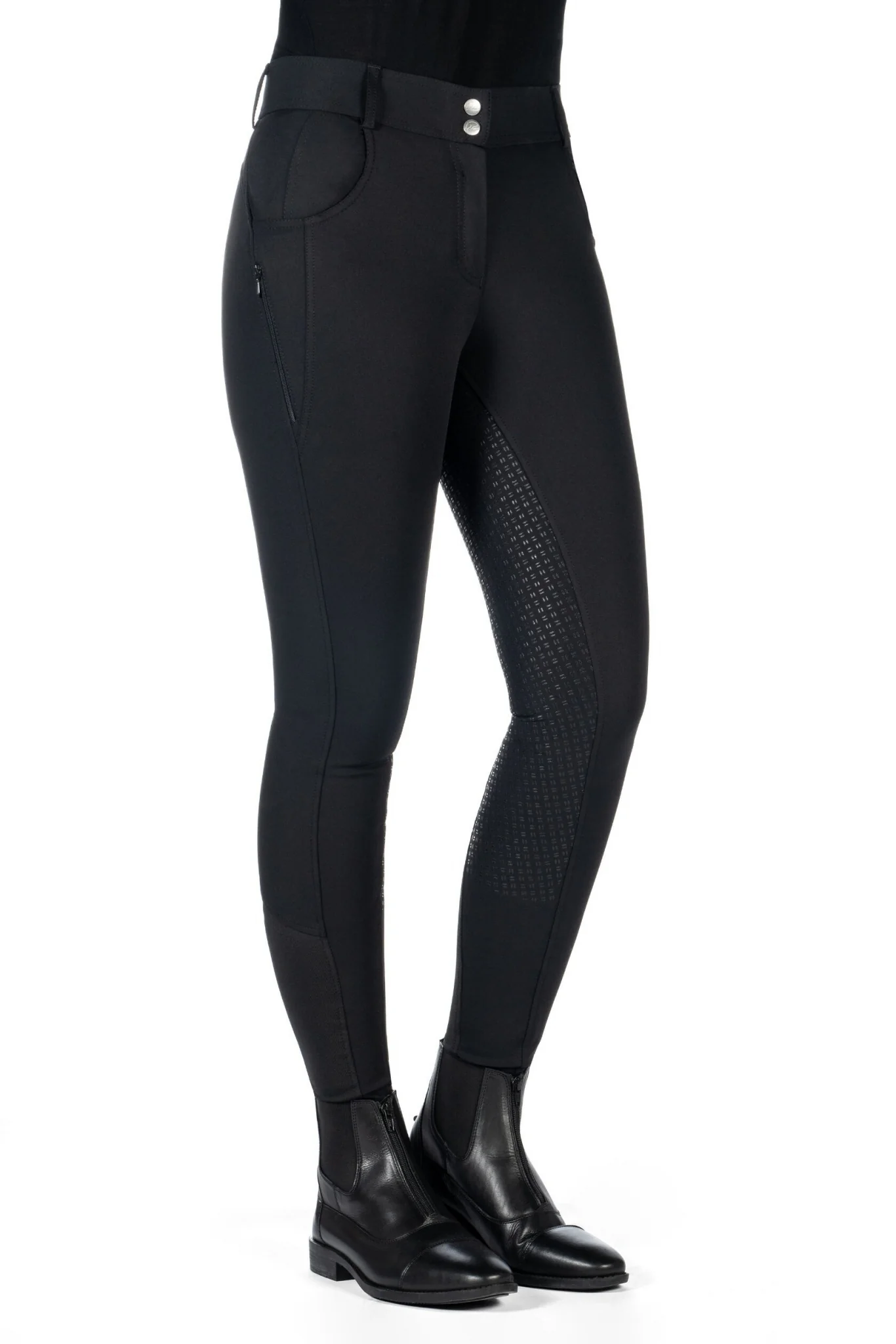 4909-hkm-ladies-ari-mid-rise-full-seat-riding-breeches-2.webp HKM Ladies Ari Mid Rise Full Seat Riding Breeches