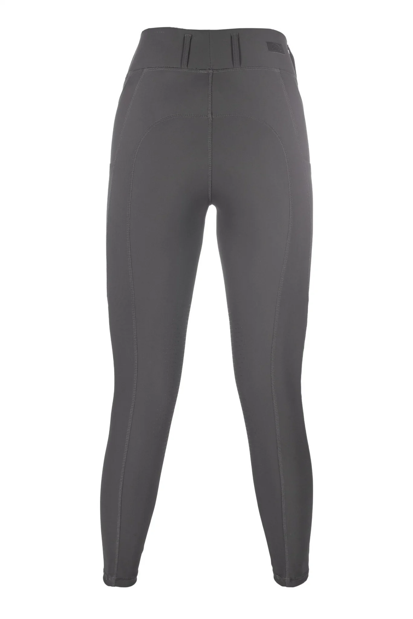 HKM Ladies Jil High Waist Sil. Knee Patch Riding Leggings
