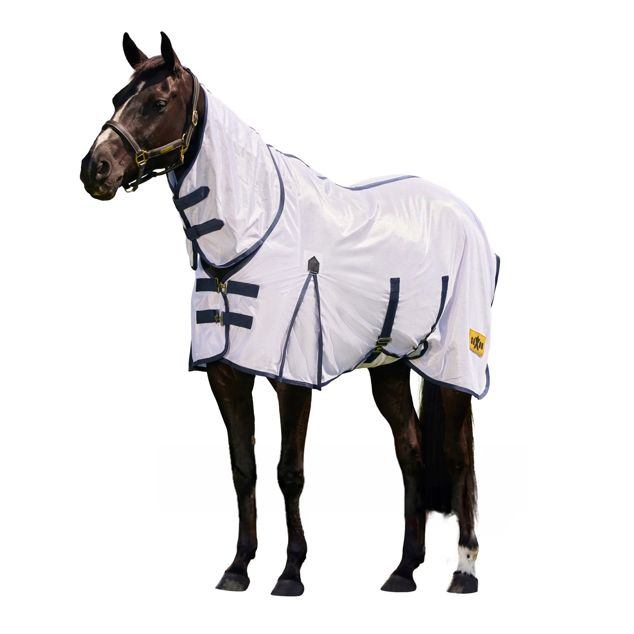 6228-saxon-mesh-combo-neck-fly-sheet-4.webp Saxon Mesh Combo Neck Fly Sheet