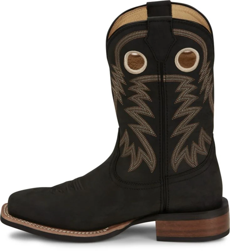 Justin Mens Shane Square Toe Boots