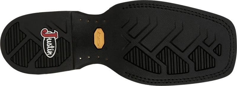 Justin Mens Shane Square Toe Boots