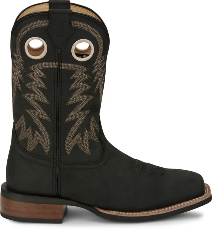 Justin Mens Shane Square Toe Boots