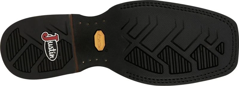 Justin Mens Shane Square Toe Boots