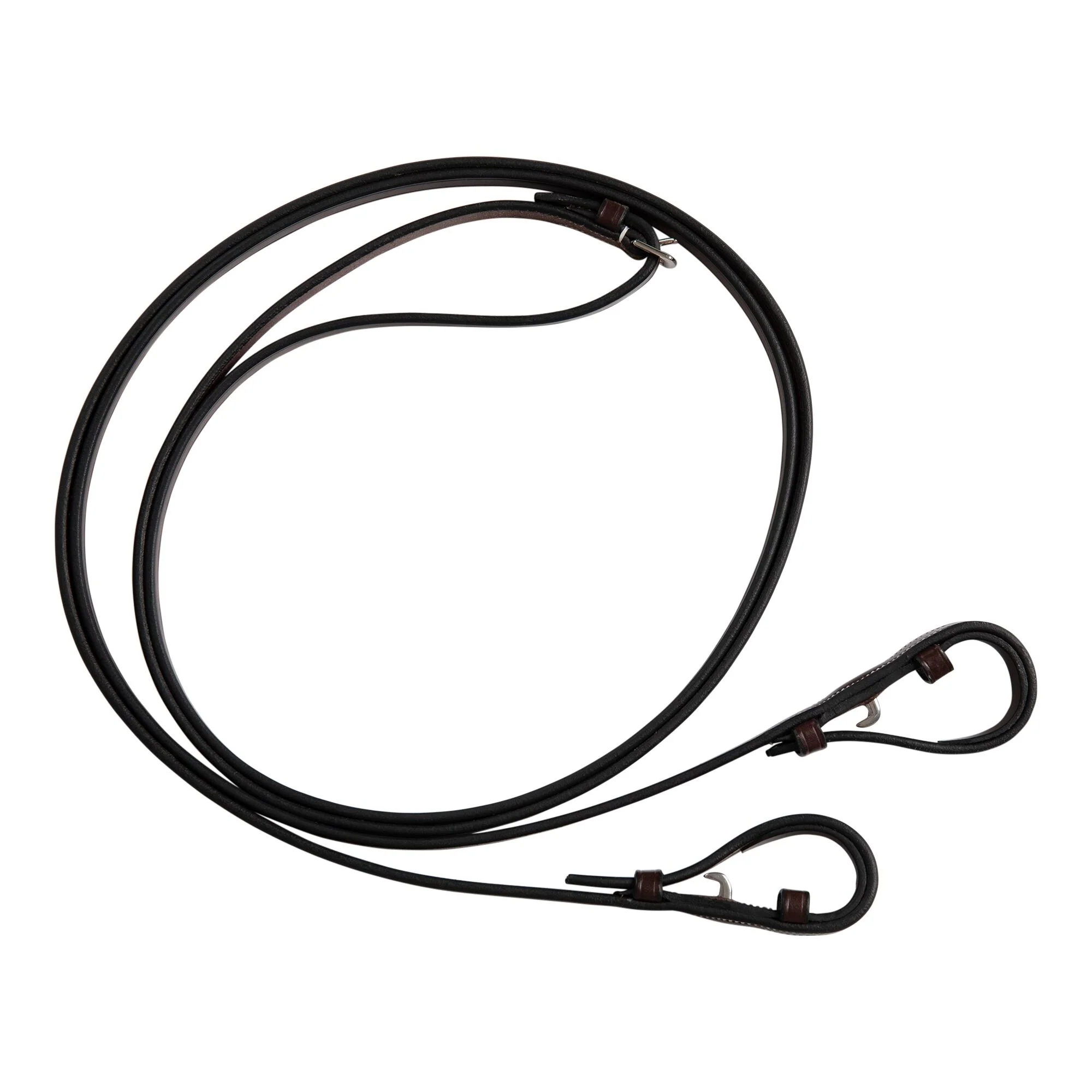Huntley Fancy StitchRubber Reins 5/8"