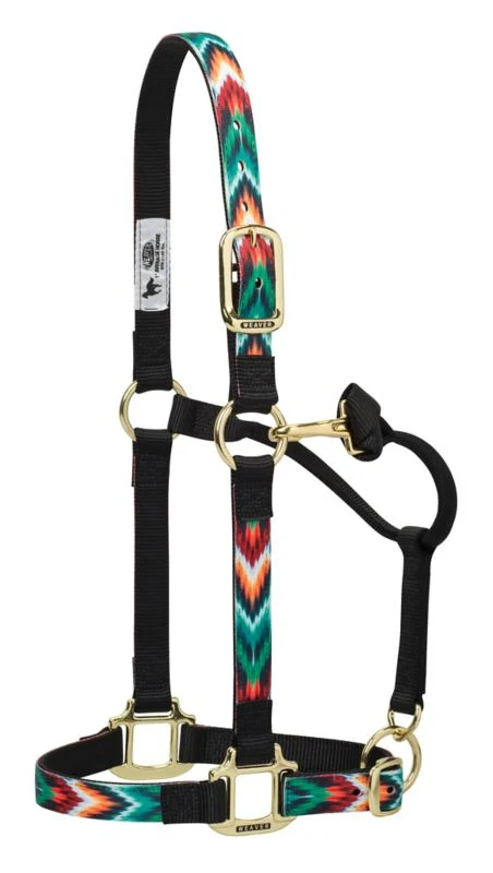8132-weaver-1-patterned-adjustable-halter-3.webp Weaver 1" Patterned Adjustable Halter