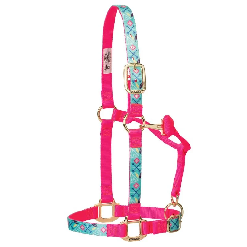 8132-weaver-1-patterned-adjustable-halter-8.webp Weaver 1" Patterned Adjustable Halter