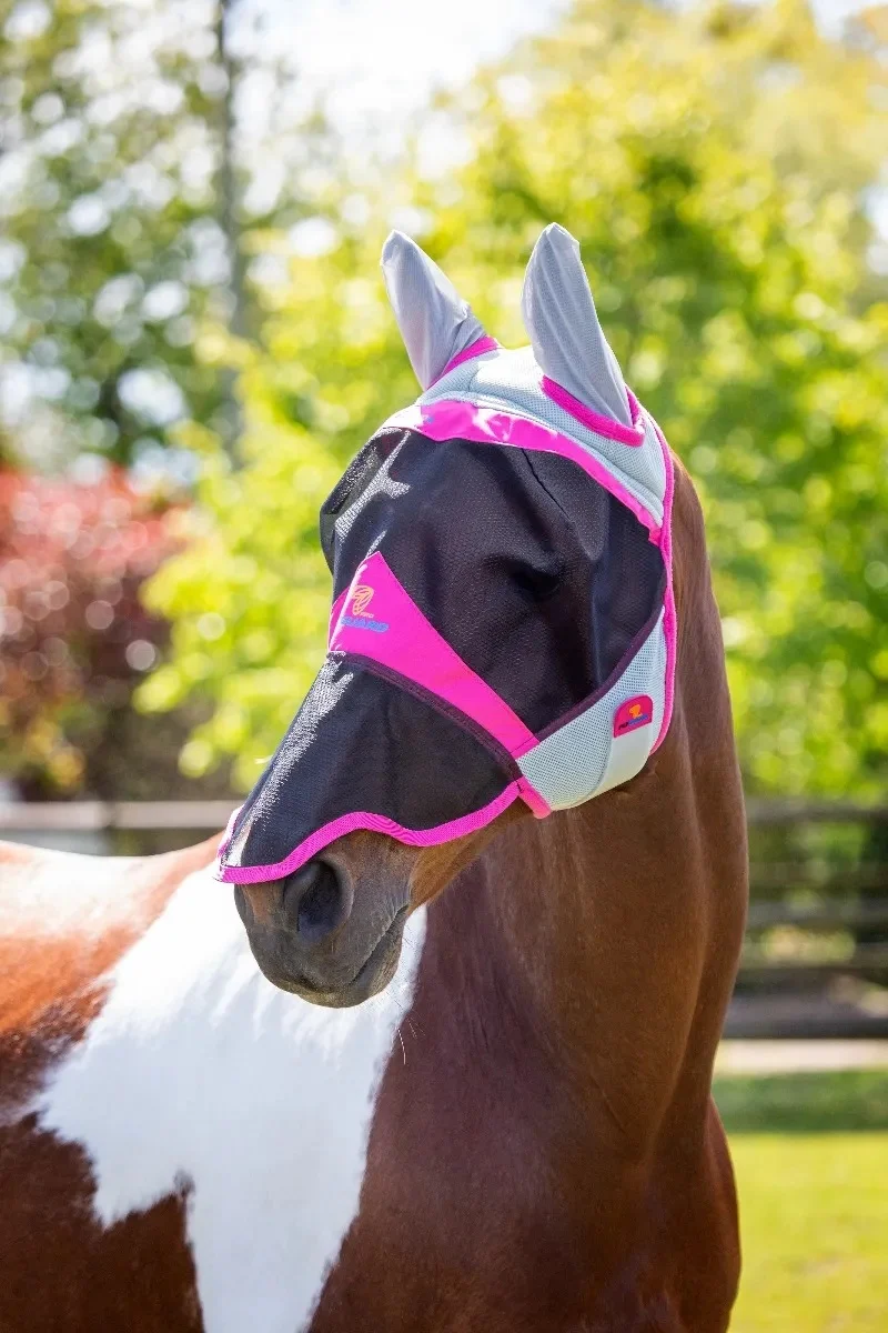 8724-shires-flyguard-pro-air-motion-fly-mask-with-ears-nose-1.webp Shires FlyGuard Pro Air Motion Fly Mask with Ears & Nose