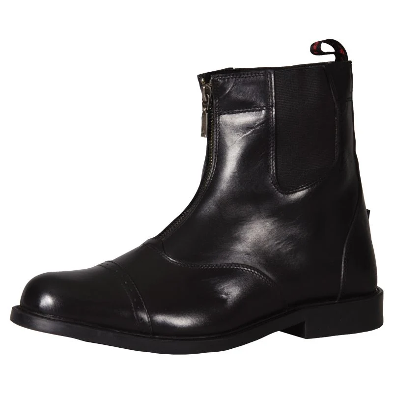 TuffRider Mens Baroque Zip Pad Boots