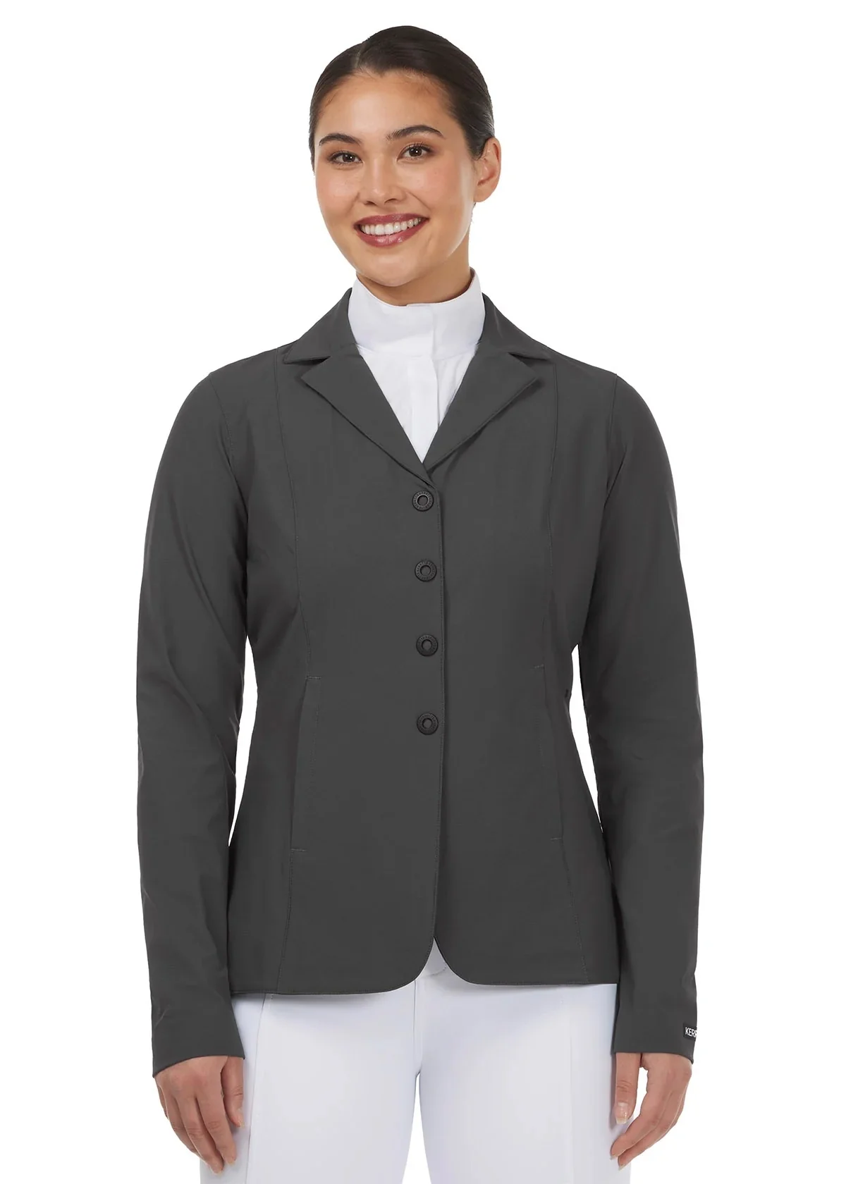 Kerrits Ladies Stretch Comp Koat 1X Black Solid